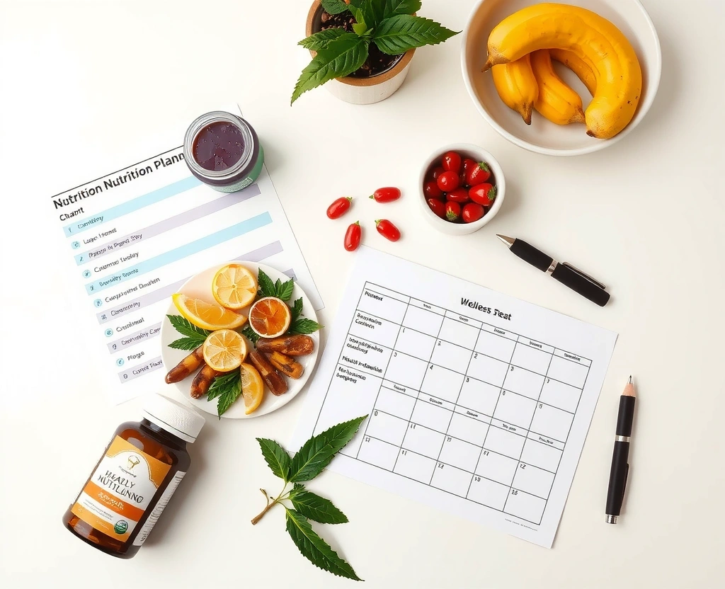 Personalized nutrition planning with supplements and wellness charts